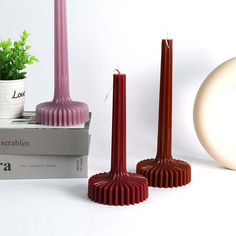 Candle Making Jars - 3D Vase Shaped Candle Mold DIY