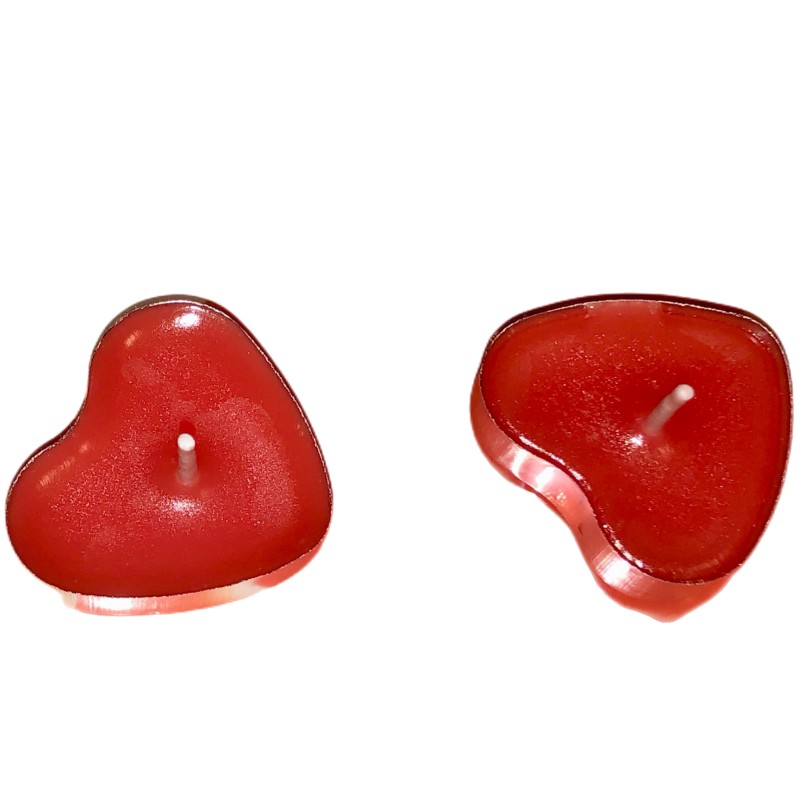 100 Sets Heart shaped Empty Al - огляд і ціна Candle Making Jars