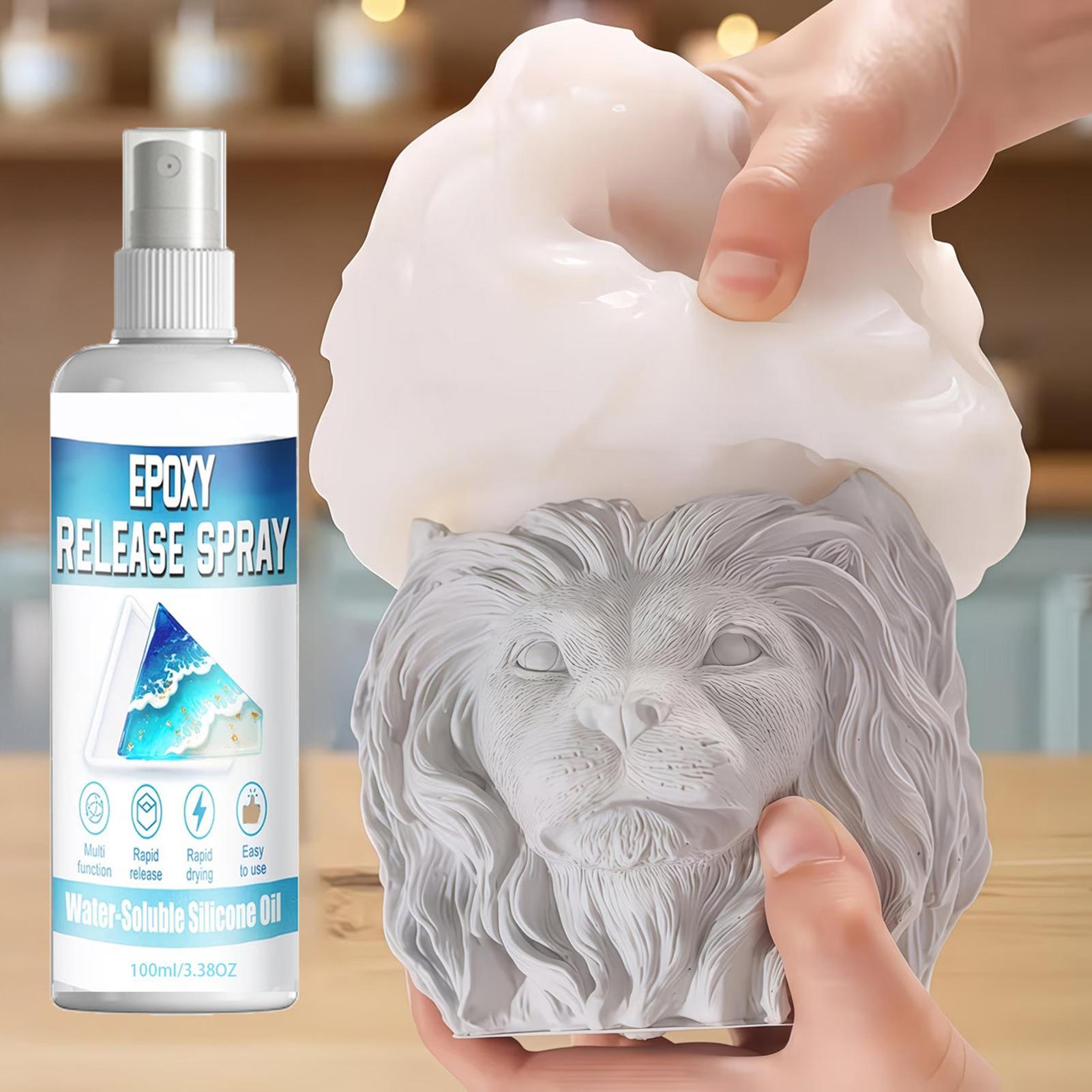 100ml Silicone Release Spray E - огляд і ціна Candle Mold Silicone