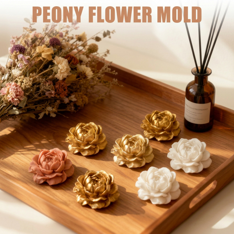 Jasmine flower candle silicone - огляд і ціна Candle Making Jars