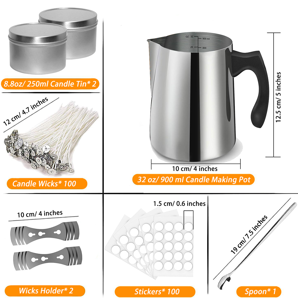 Candle Making Starter Kit Supp - огляд і ціна Candle Making Course