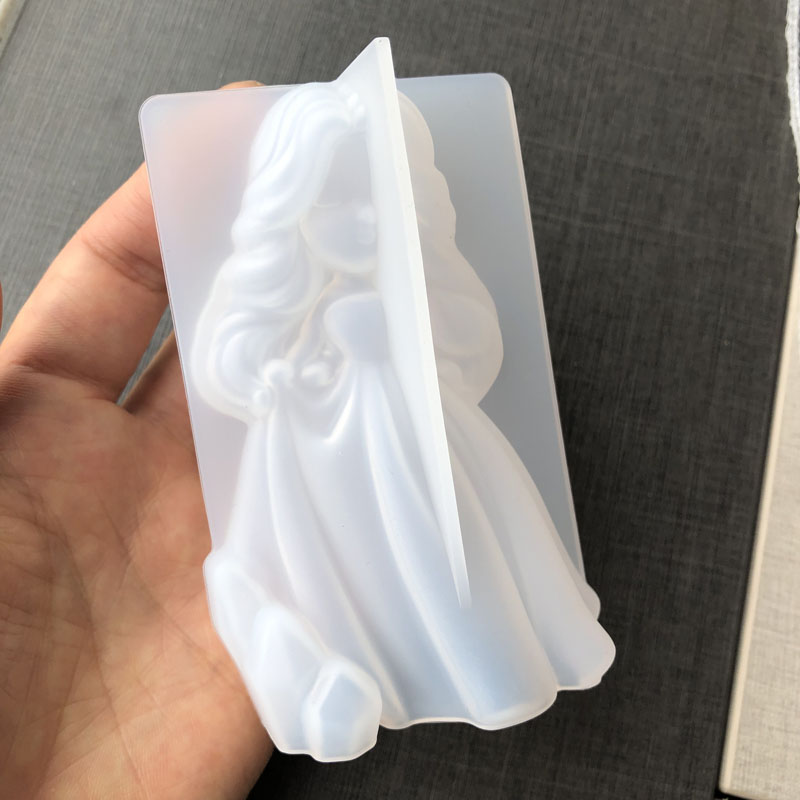 3D Cute Princess Silicone Cand - огляд і ціна Candle Mold Silicone