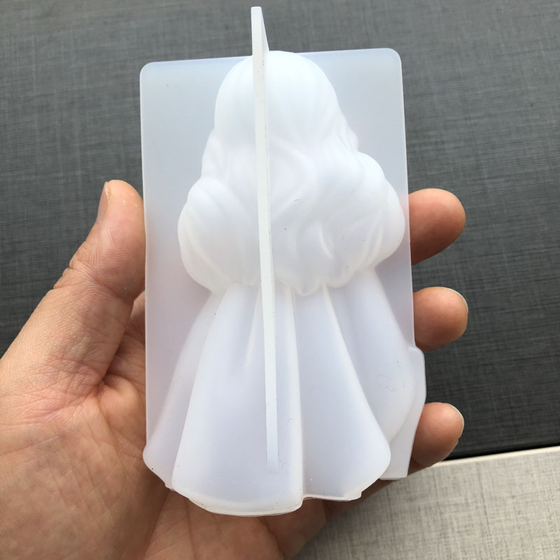3D Cute Princess Silicone Cand - огляд і ціна Candle Mold Silicone
