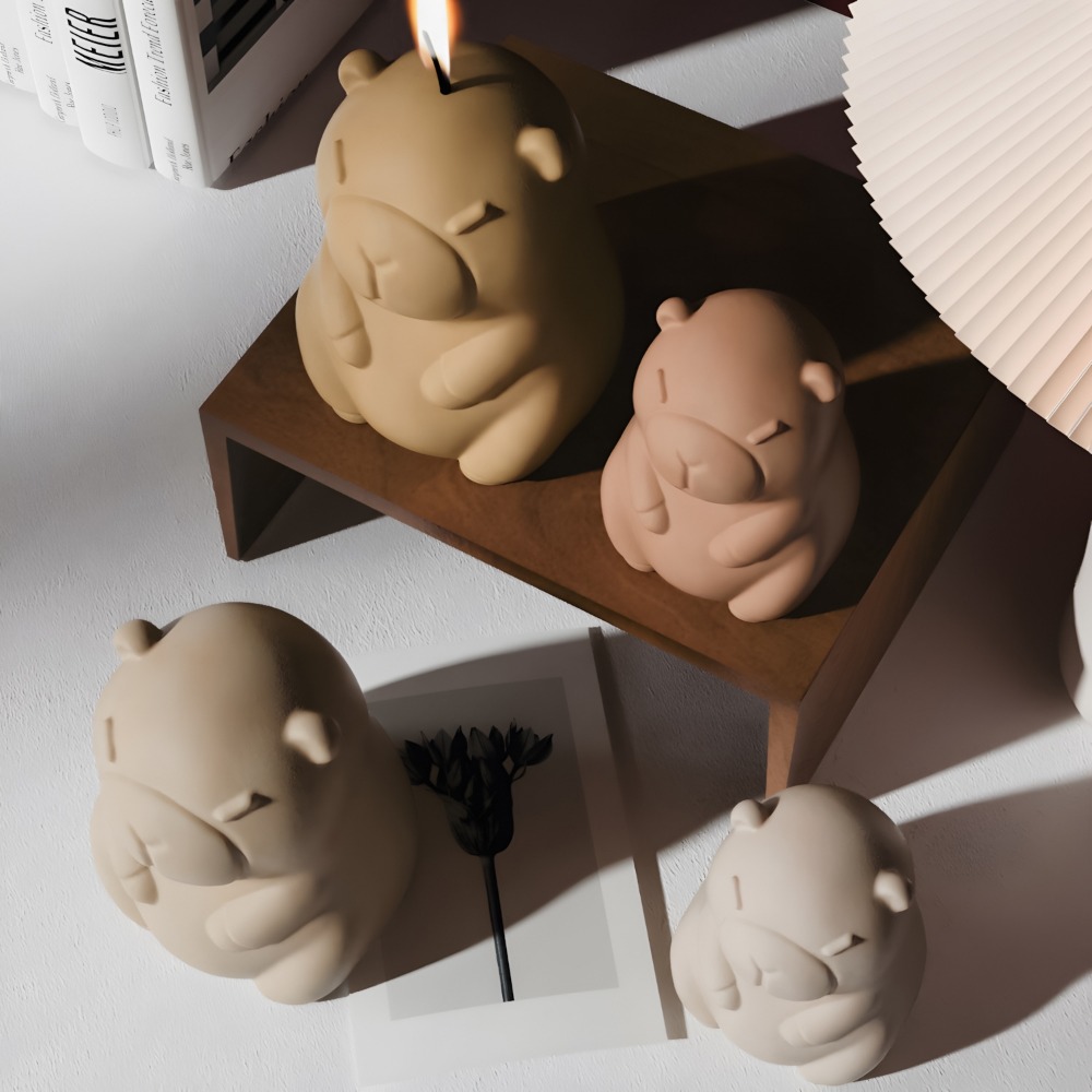 Standing Capybara Scent Candle - огляд і ціна Candle Making Course