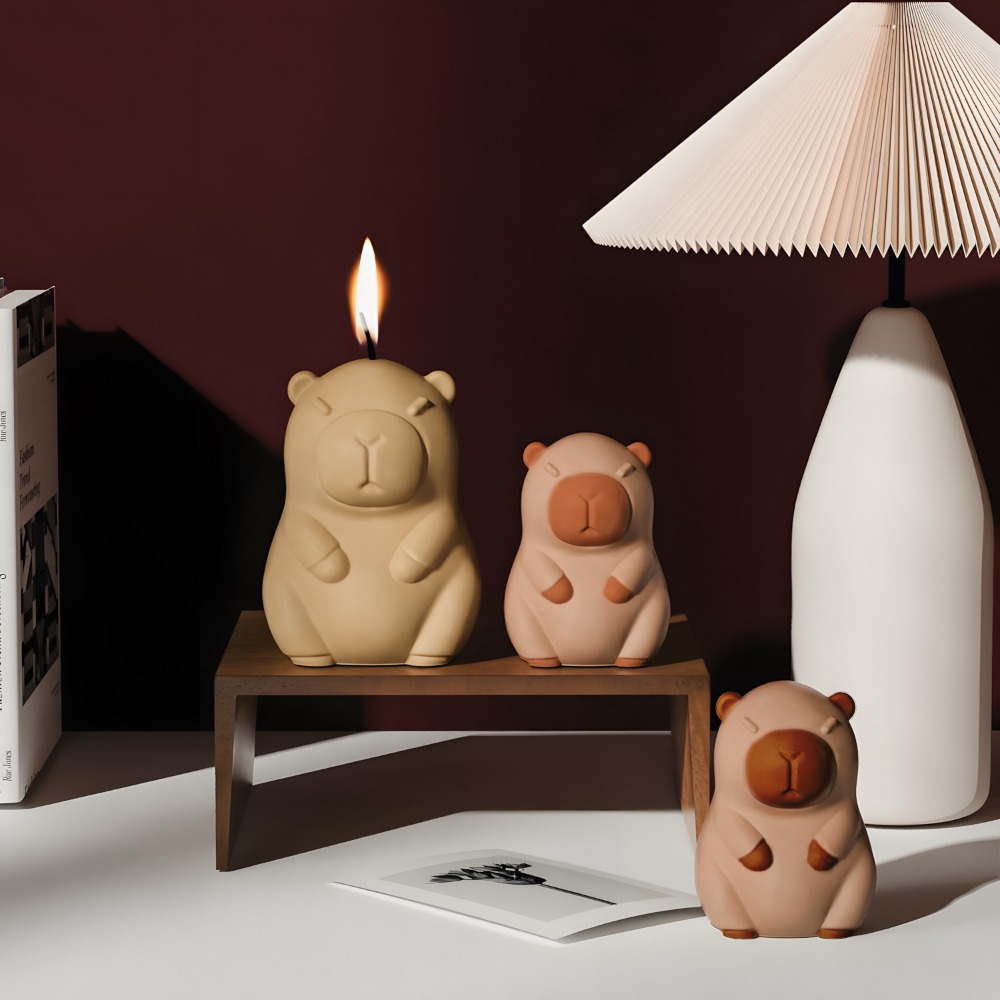 Standing Capybara Scent Candle - огляд і ціна Candle Making Course