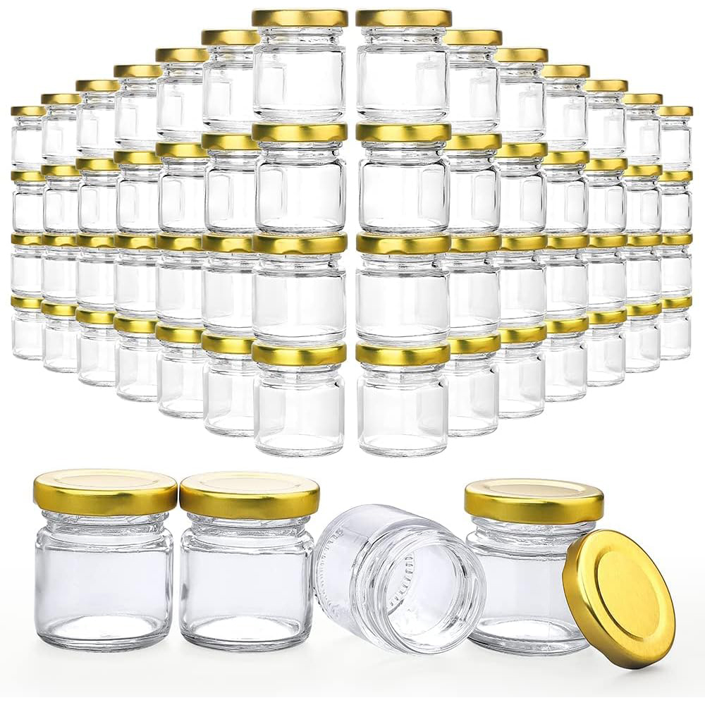 Small Glass Jars with Lids, 1. - огляд і ціна Candle Making Glass Jars