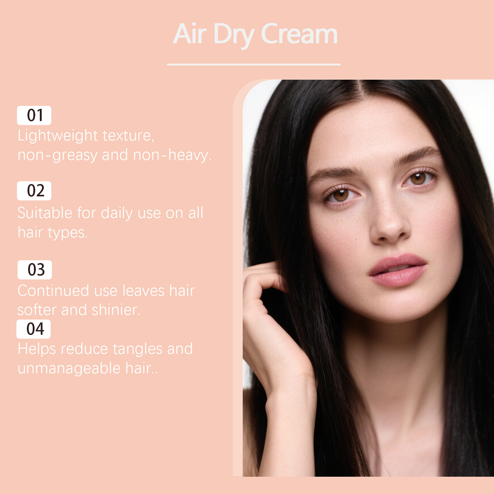 Smoothing Air Dry Cream with C - огляд і ціна Coconut Wax Flake