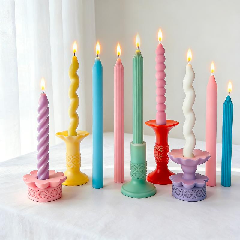 Long Spiral Silicone Candle Mo - огляд і ціна Candle Making Course