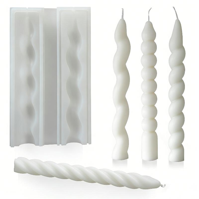 Long Spiral Silicone Candle Mo - огляд і ціна Candle Making Course