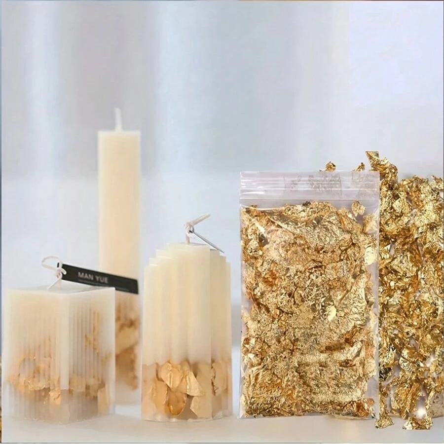 Candle Gold Foil INS Hot for C - огляд і ціна Candle Making Glass Jars