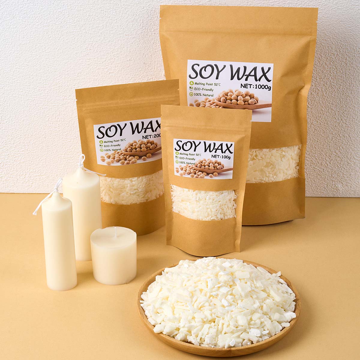 1 Pounds Pure White Soy Wax Fo - огляд і ціна Candle Making Easy