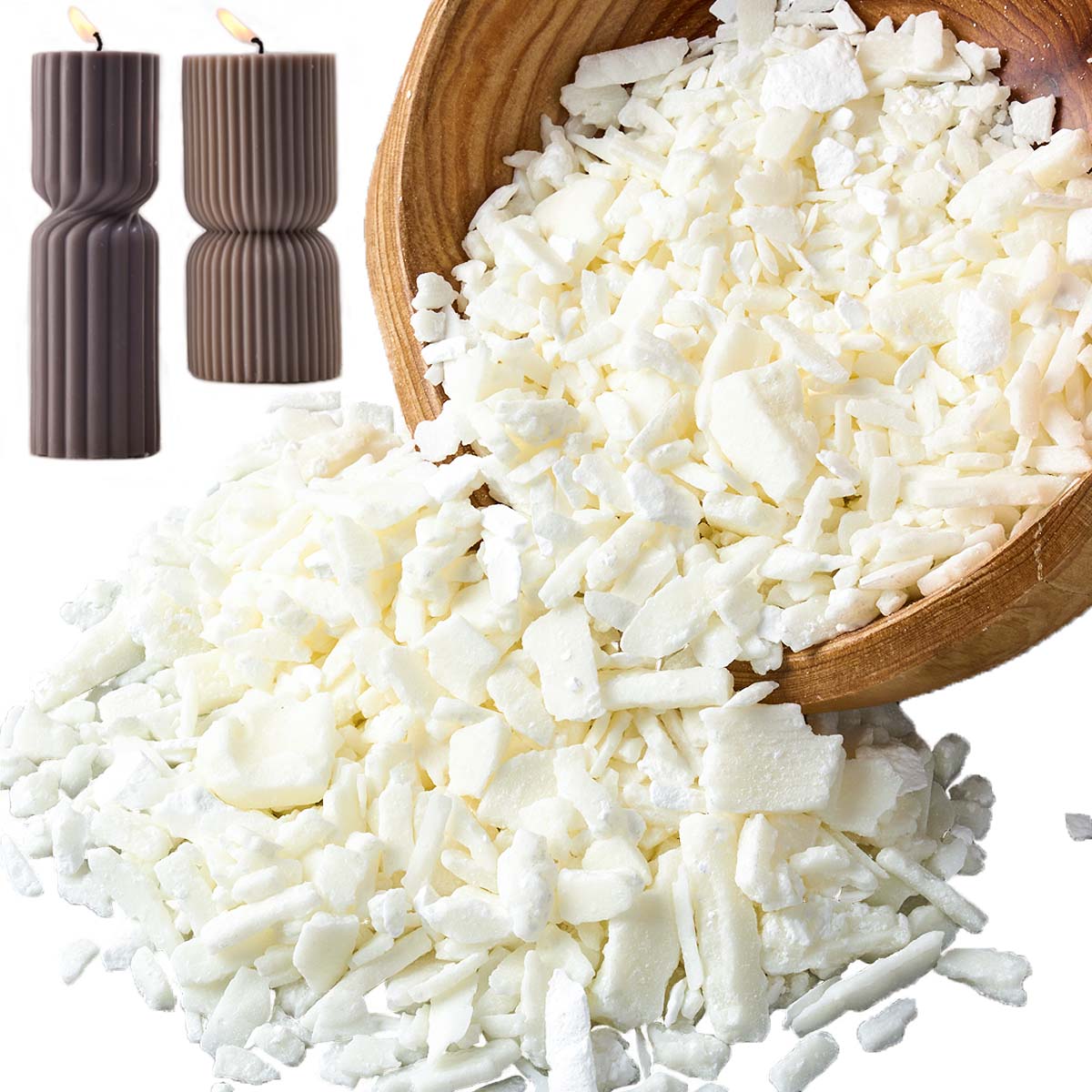 1 Pounds Pure White Soy Wax Fo - огляд і ціна Candle Making Easy