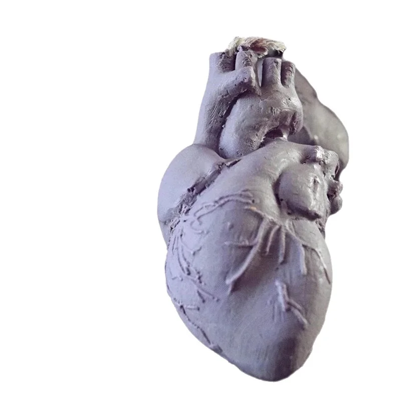 DIY Human Heart Silicone Candl - огляд і ціна Candle Making Diy Kit