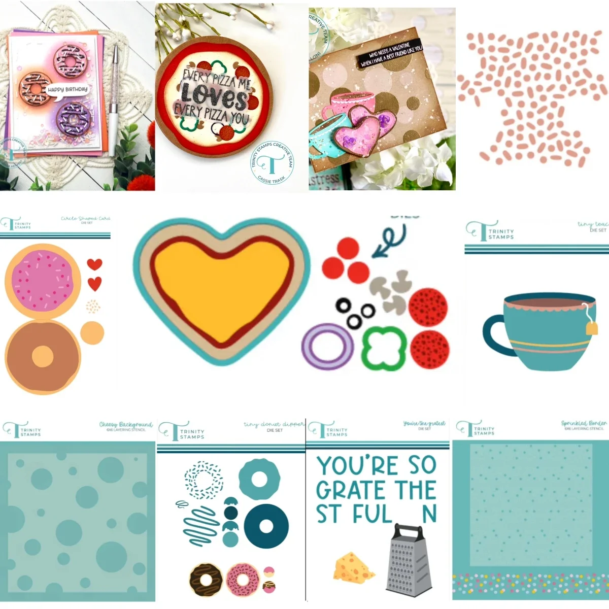 Hearts Pizza Metal Cutting Die - огляд і ціна Candle Making Guide