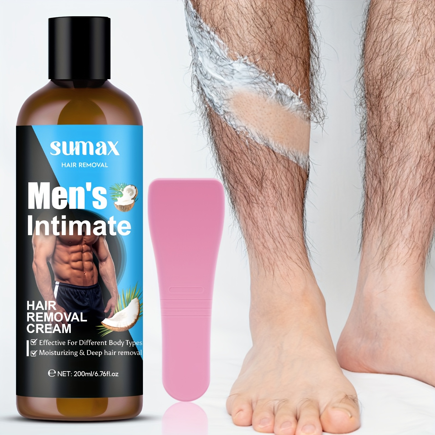 Coconut Oil Men's Private Hair - огляд і ціна Coconut Wax Flake