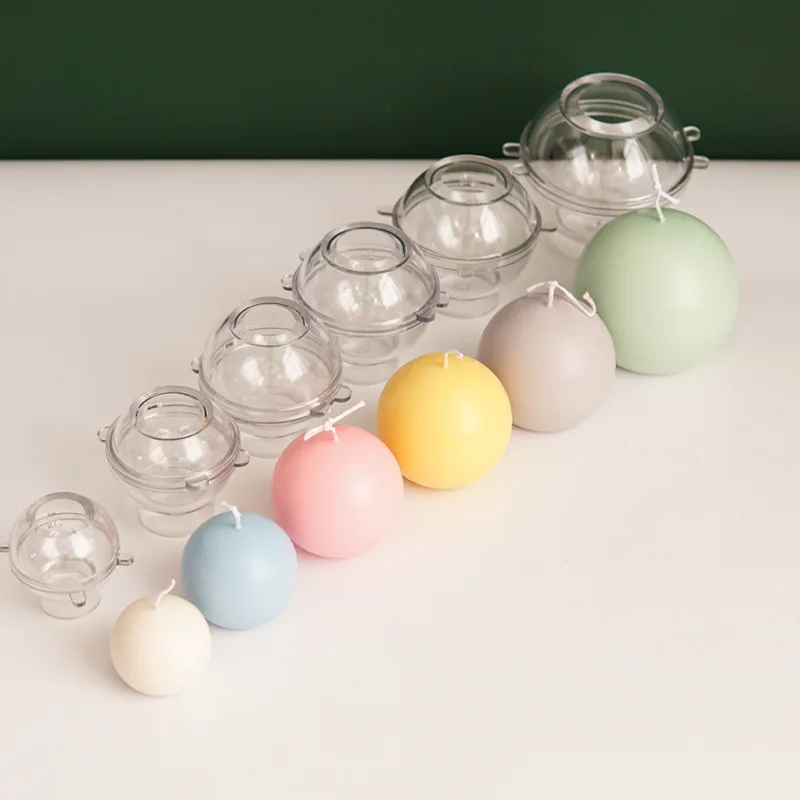 5-8cm Spherical Candle Plastic - огляд і ціна Candle Making Course