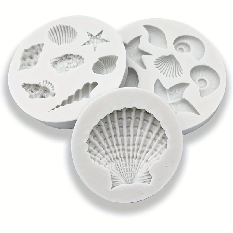 3pcs/set, Shell Mold Set, Irre - огляд і ціна Candle Making Diy Kit