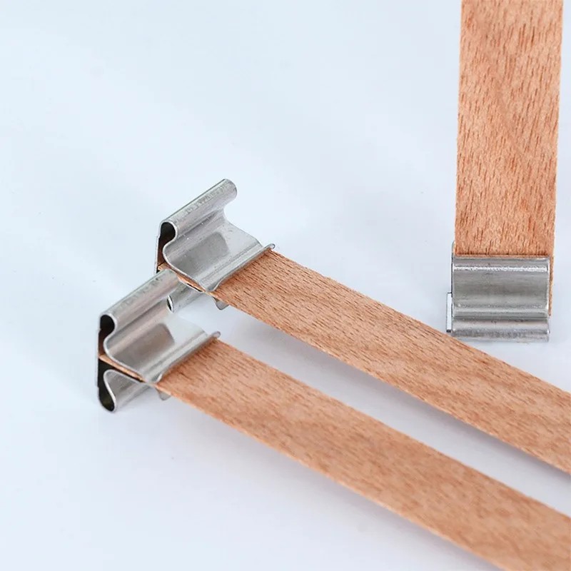 50/100 set wooden candle wicks - огляд і ціна Candle Making Jars