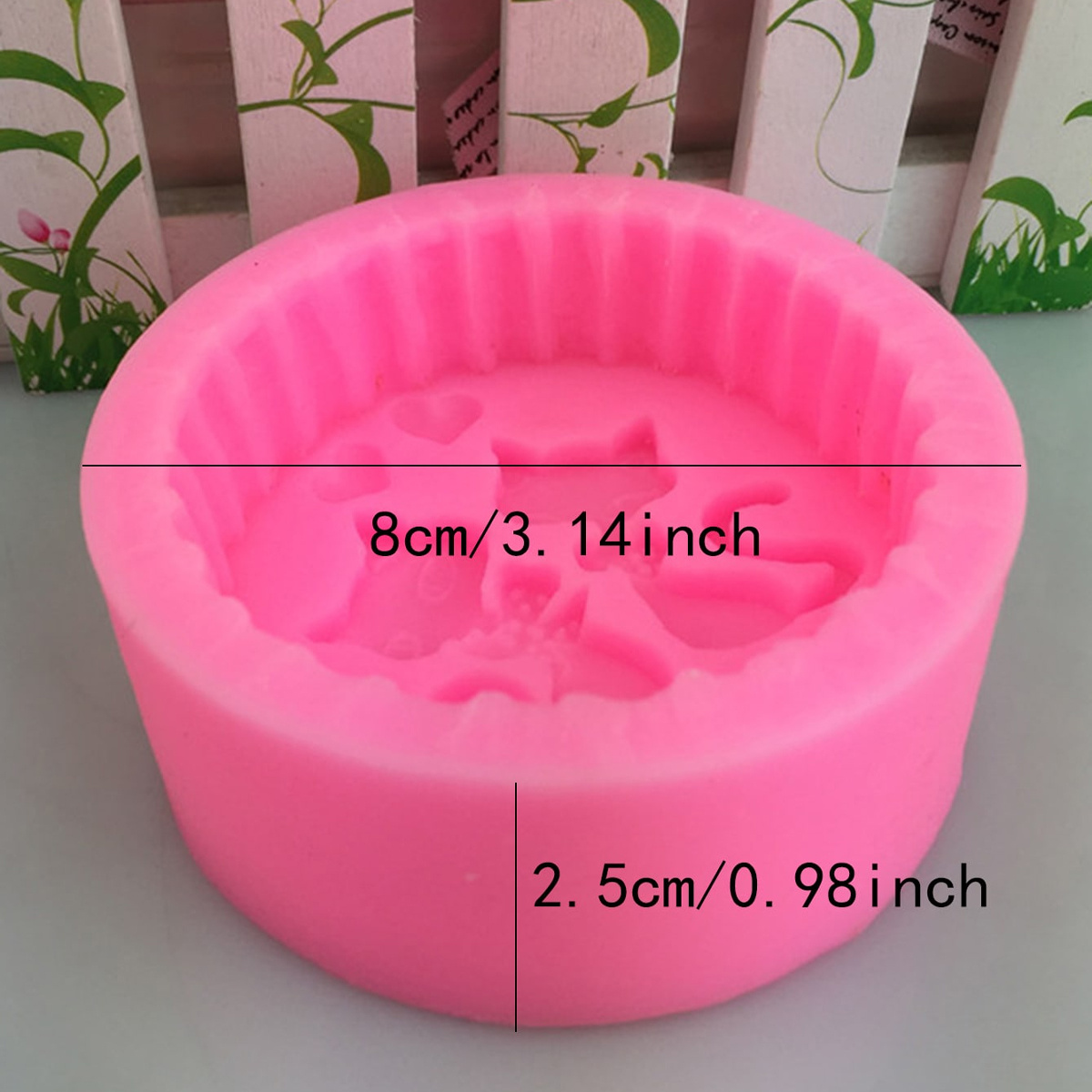 1-Piece Silicone Cat Soap Mold - огляд і ціна Candle Making Course