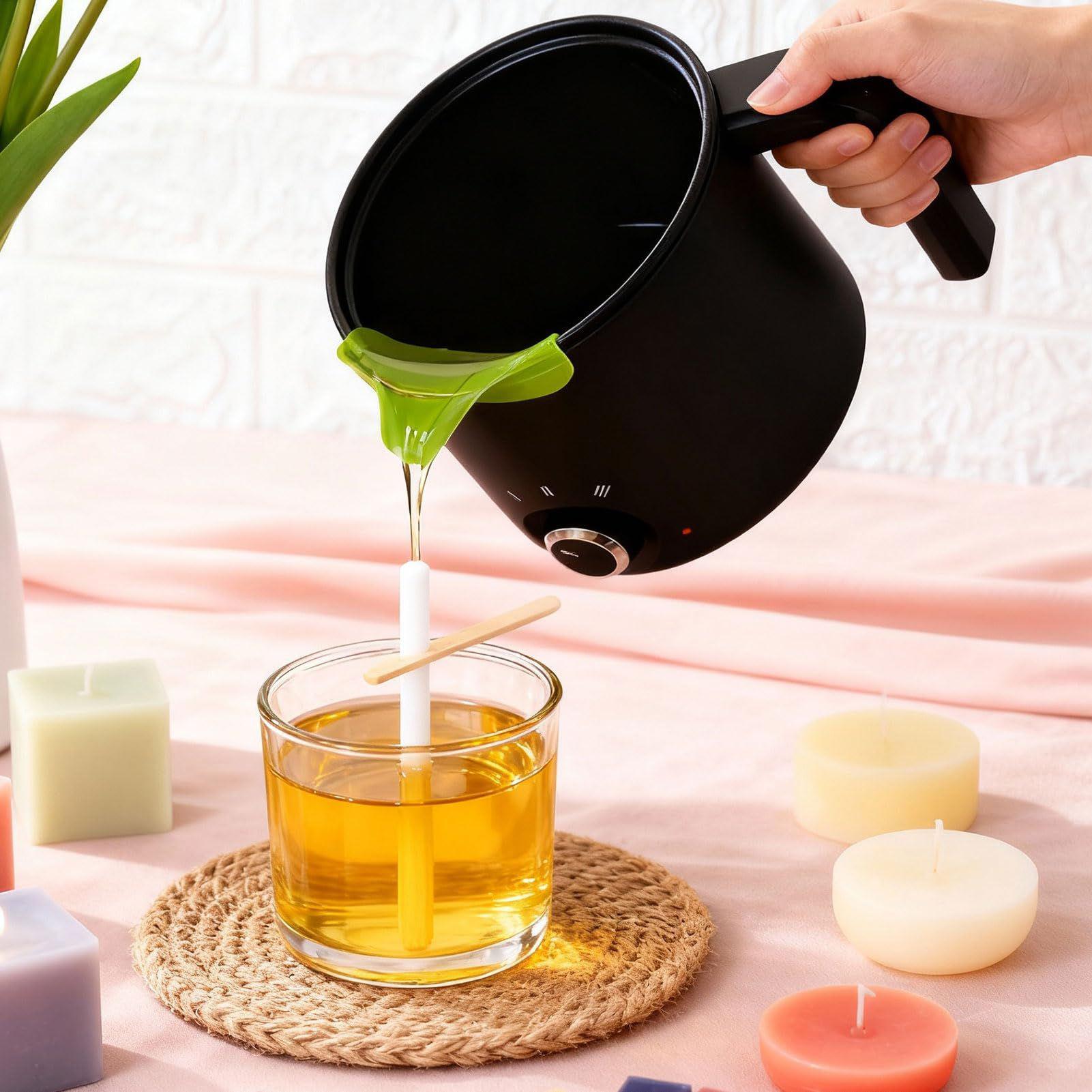 EU 1.5L Wax Melting Pot Candle - огляд і ціна Candle Making Jars