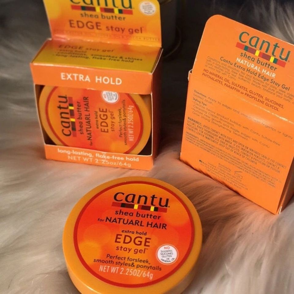 Cantu Edge Gel Shampoo & Condi - огляд і ціна Coconut Wax Flake