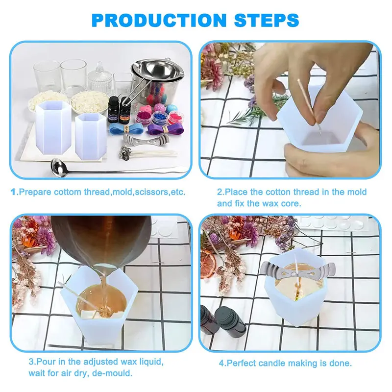 Cylinder Silicone Candle Molds - огляд і ціна Candle Making Course