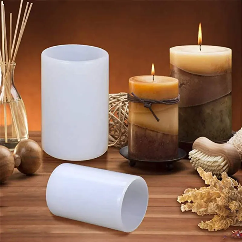 Cylinder Silicone Candle Molds - огляд і ціна Candle Making Course