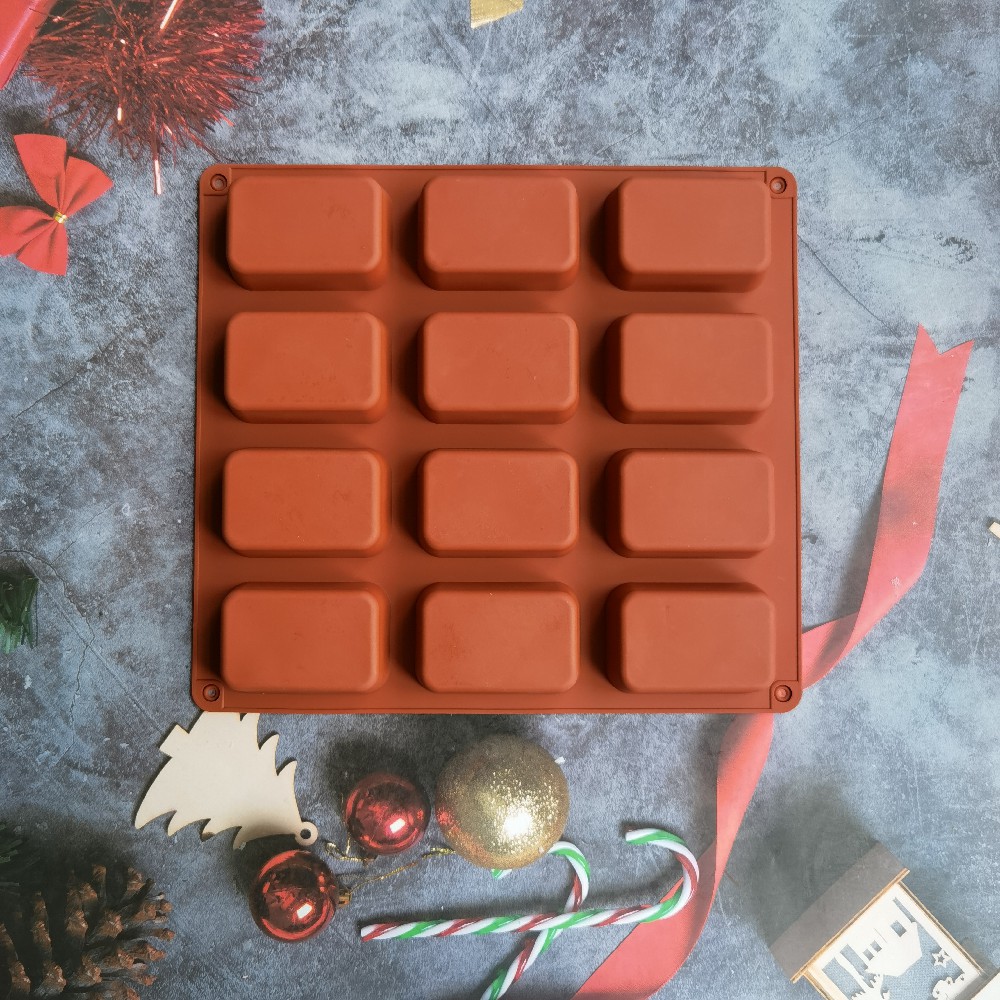 12 Cavity Square Silicone Soap - огляд і ціна Candle Making Course