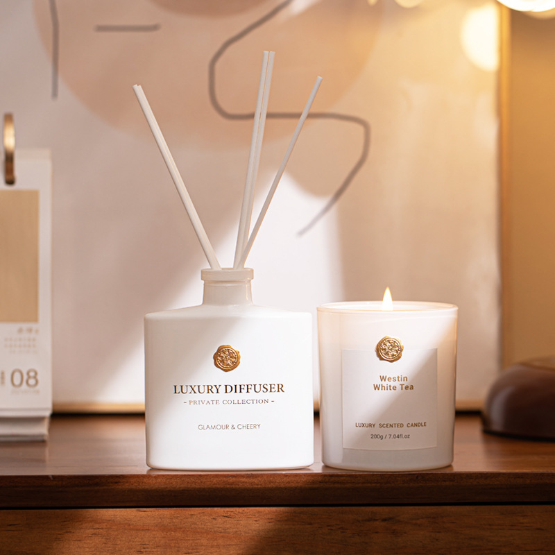 Reed Diffuser & Scented Candle - огляд і ціна Candle Making Glass Jars
